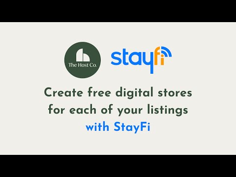 The Host Co + StayFi Integration