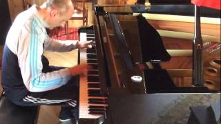 Video thumbnail of "Keith Emerson: Eruption (from Tarkus ) for piano - Massimo Bucci"