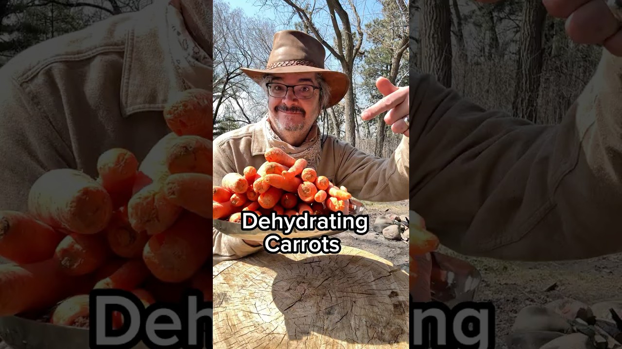 Готовим сушеную морковь!