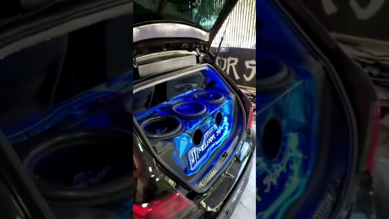 Gol G5 com 3 sub Tiger tocando forte