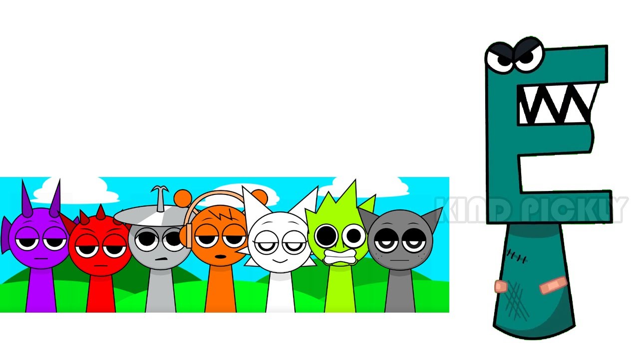 Alphabet Lore R Sprunki My New Sprunki OC: E + F (Alphabet Lore) - YouTube