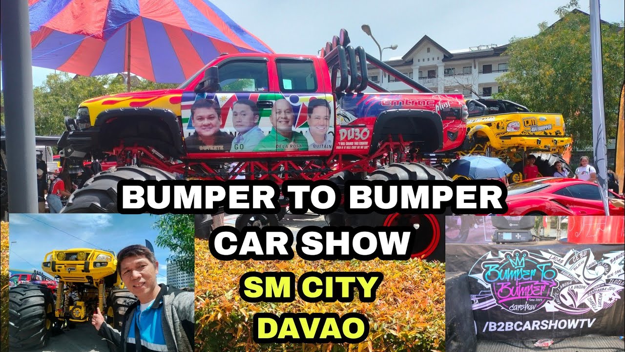 BUMPER TO BUMPER CAR SHOW IN SM CITY ECOLAND DAVAO CITY YouTube