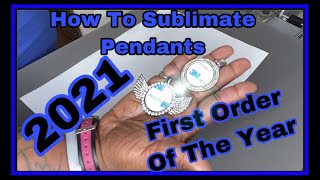 HOW TO SUBLIMATE AN ANGEL PENDANT