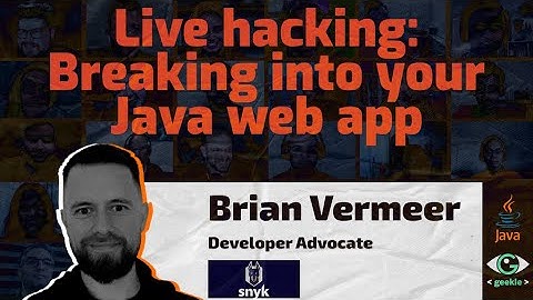 Live hacking: Breaking into your Java web app