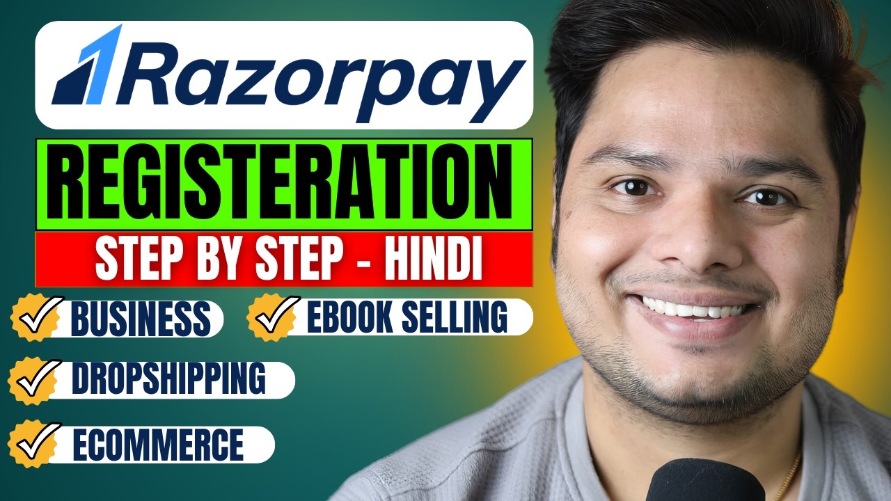 Current Account Razorpay How to Create Razorpay Account 2026 | Razorpay Account Kaise Banaye ...