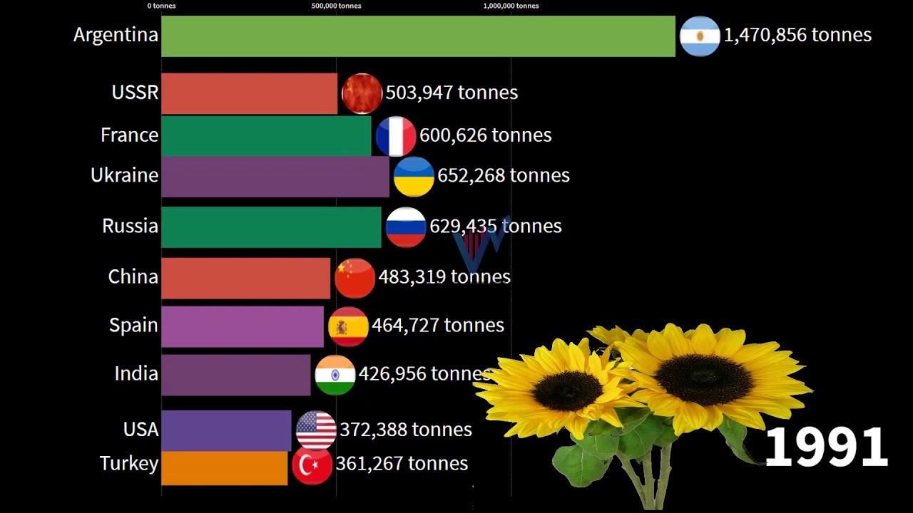 Top 10 Sunflower Oil Producing Countries with Fun Facts