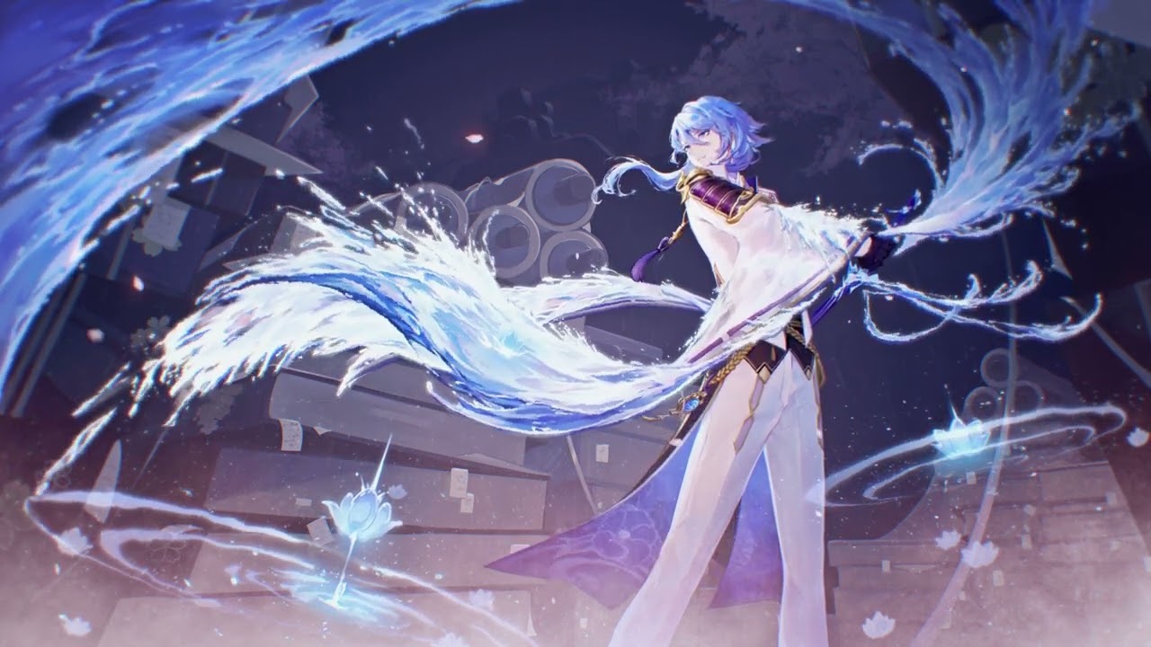 Genshin Impact - Kamisato Ayato [ Live Wallpaper ] - YouTube