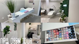 Nail Desk Tour | Aesthetic