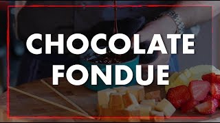 Chocolate Fondue With Chef Greg Rec Tec Grills