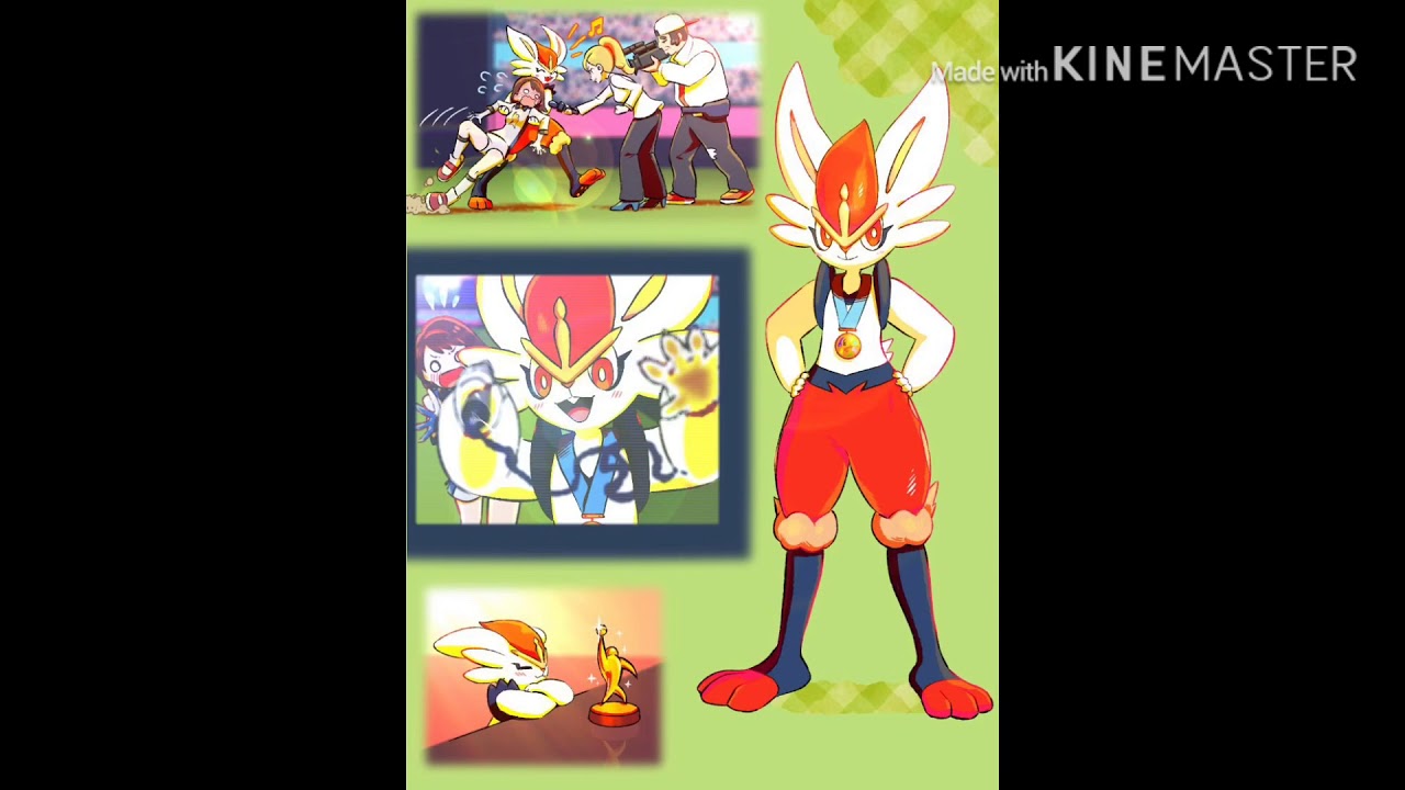 Pokémon cinderace tribute ( I did this for fun once more)