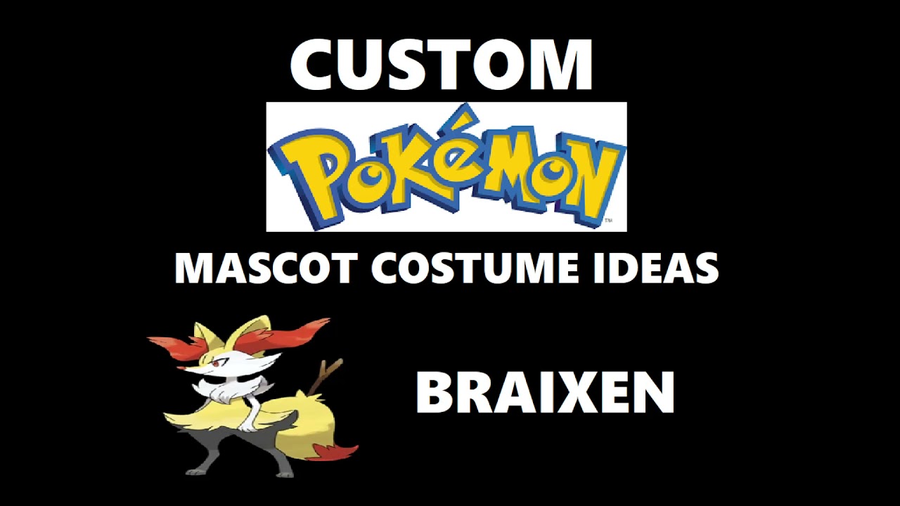 Casey's Custom Pokémon Mascot Costume Ideas: Braixen (Generation VI)