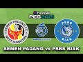 Semen Padang 1-2 PSBS Biak - Super League 2025/2026 Full Match - Video Simulasi Game PES