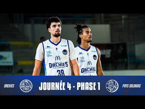 Phase 1 Journée 4 | BC Orchies - Pays Salonais | Match en Direct