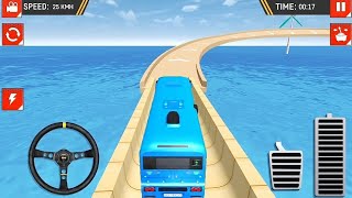 Bus Games Stunts #3 : Mega Ramp Racing Stunts Bus Games - Android Gamesplay screenshot 5