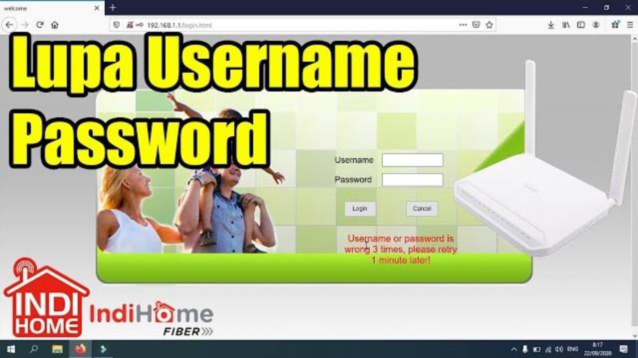 Username Password Router Zte Indihome / Kumpulan Password ...