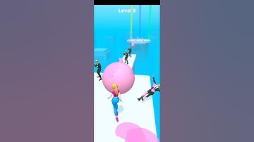 Gum Run 3D :  Level 3 Gameplay Walkthrough (Android, iOS) #shorts