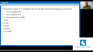 GMAT Quant - Integer Number Properties Sample Question - Q08