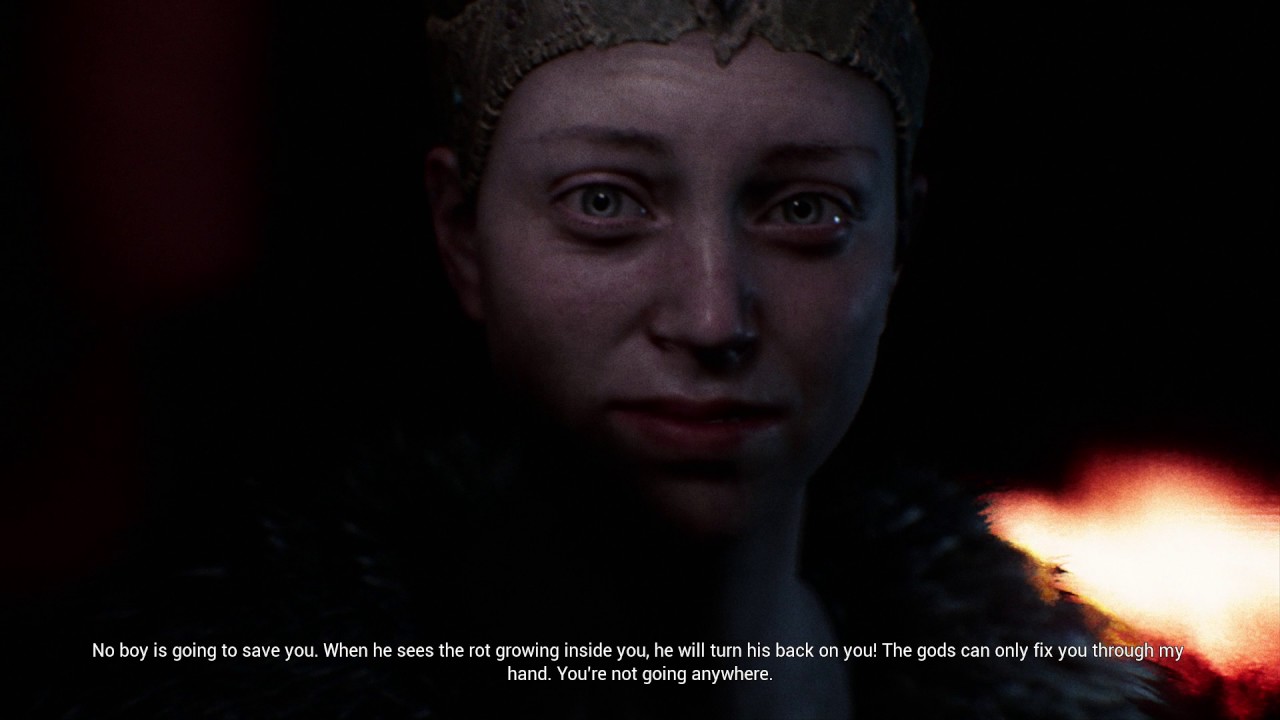Hellblade: Senua's Sacrifice - Labyrinth Shard Trial 1: Face Fears: Senua's Father Argue Cutscene