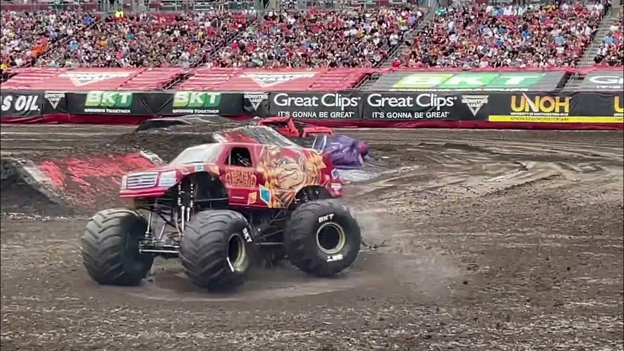 Monster Jam Tampa 2023 Jester Skills Competition YouTube