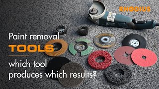 A comparison of paint removal tools