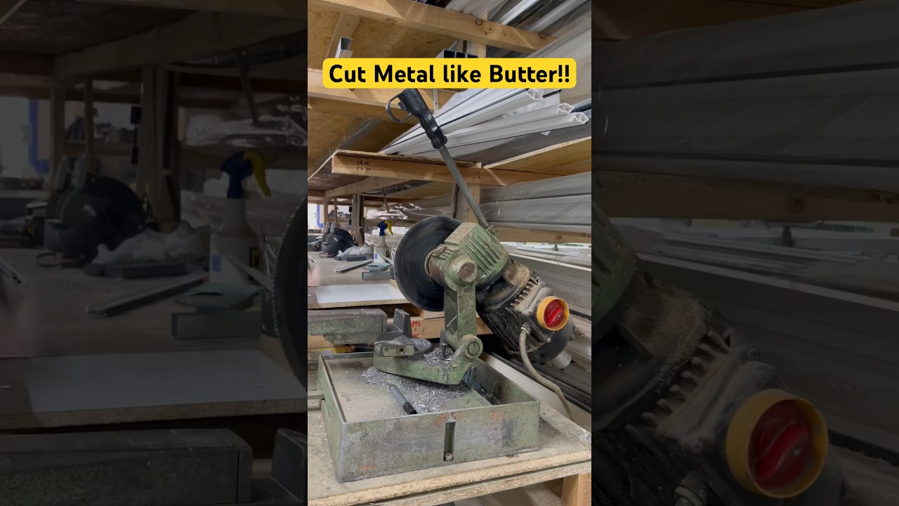 Cut Metal like Butter!! Amazing Saw 