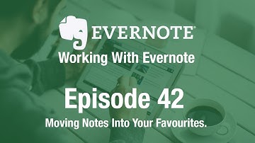 Working With Evernote | Ep 42 | Moving Note To Shortcuts