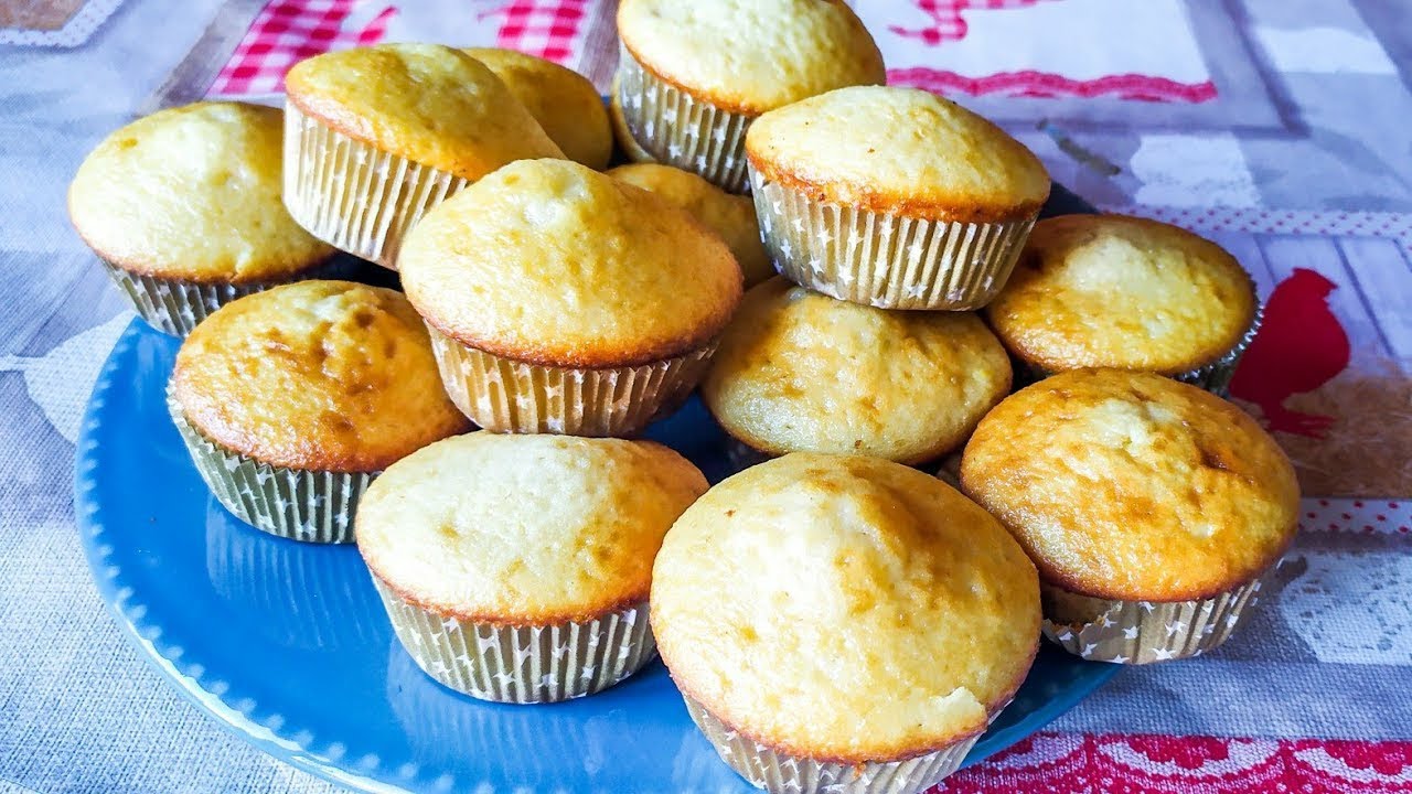 MAGDALENAS CASERAS ESPONJOSAS Y CON COPETE ¡¡Muy Fáciles!! Que Viva La