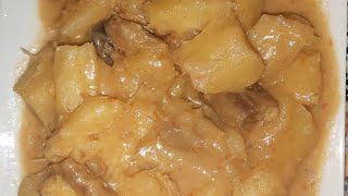 HOW TO COOK A VERY DELICIOUS AND EASY CASSAVA