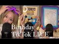 【ASMR】Birthday TikTokLIVE🧁💗咀嚼音/開封/囁き声(Eating sound/opening/whispering)