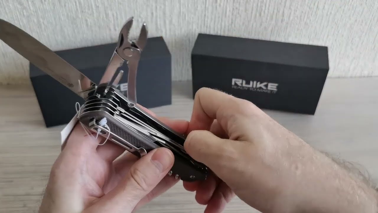 Многофункциональный нож Ruike LD51-N. Что представляет мультитул за 4799 рублей ?