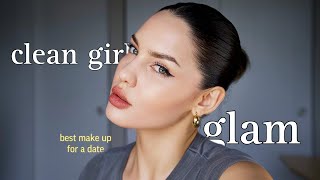 Clean Girl makeup tutorial *glam edition*