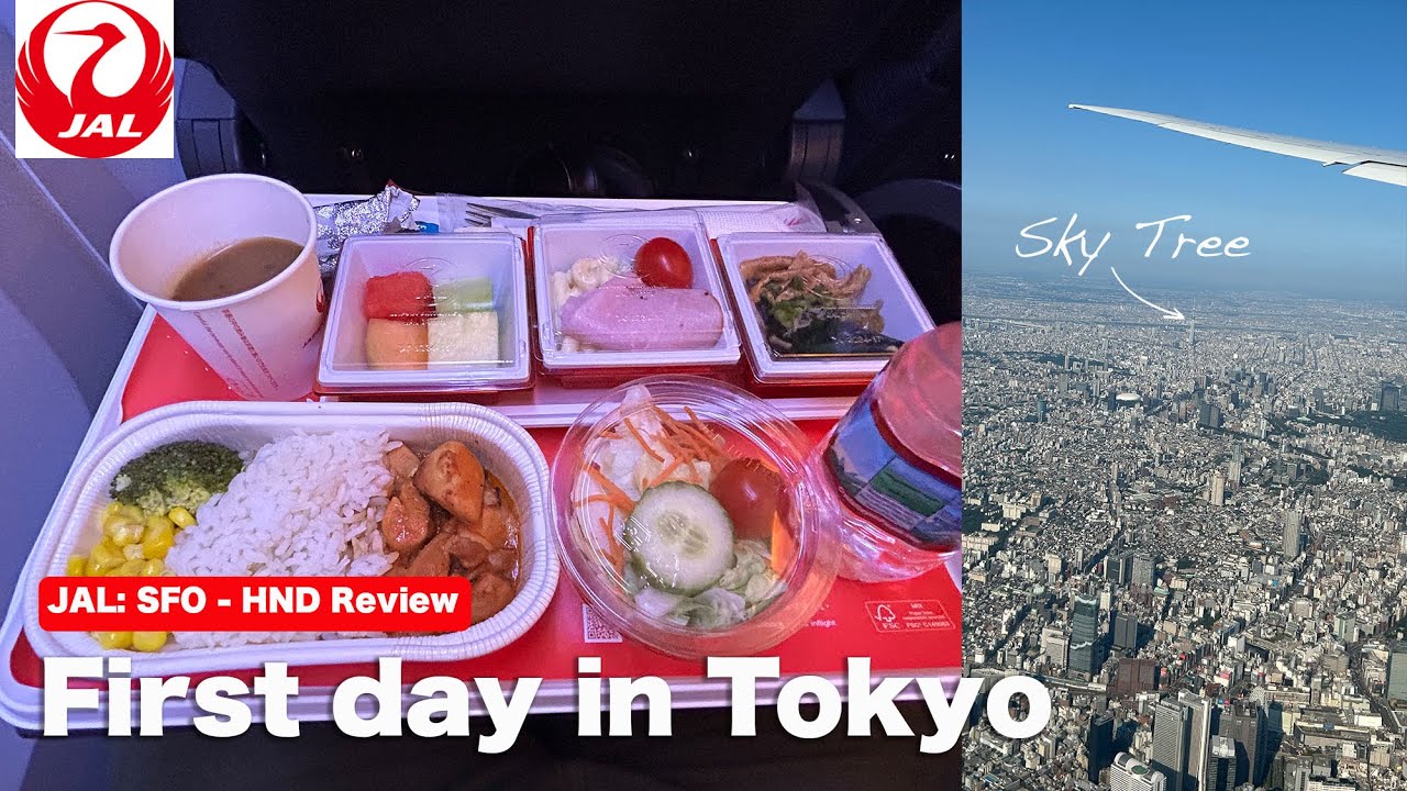 Tokyo Travel Vlog: Experiencing JAL Flight & Eating Sushi at Sushiro on Our  First Day! #japan #tokyo - YouTube