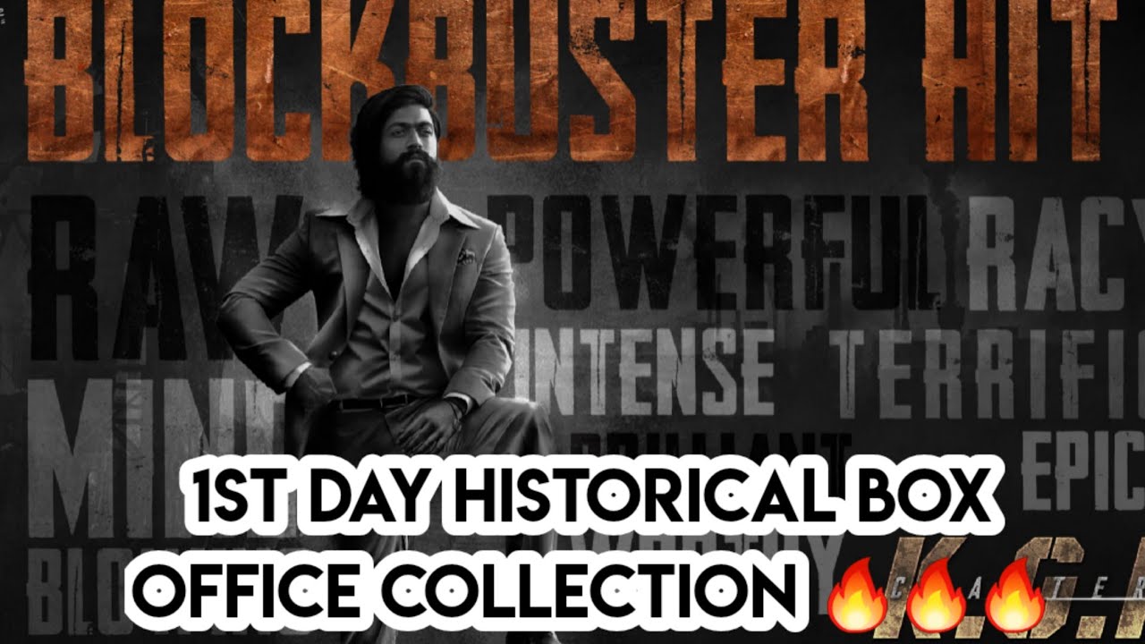 Kgf Chapter 2 1st Day Box Office Collection of Hindi Version | Kgf Chapter 2 Box Office Collection |