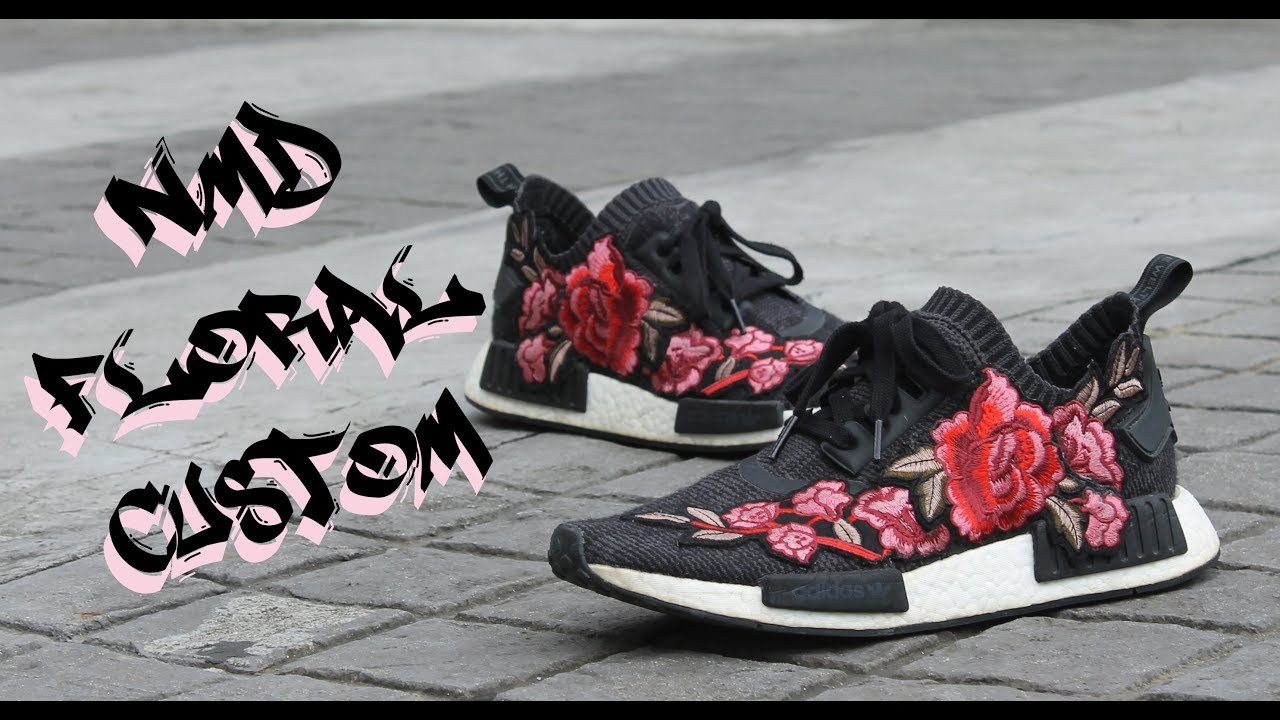 DIY: NMD Floral Patches Customization 