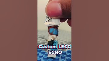 Custom Lego Echo! #lego #customlego #starwars #echo #clonewars #clonetrooper #legoclonewars