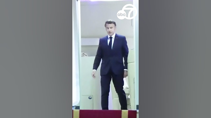 Viral video of French President Macron pushed in the face