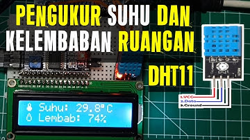 Project Arduino Monitoring Suhu menggunakan sensor dht11
