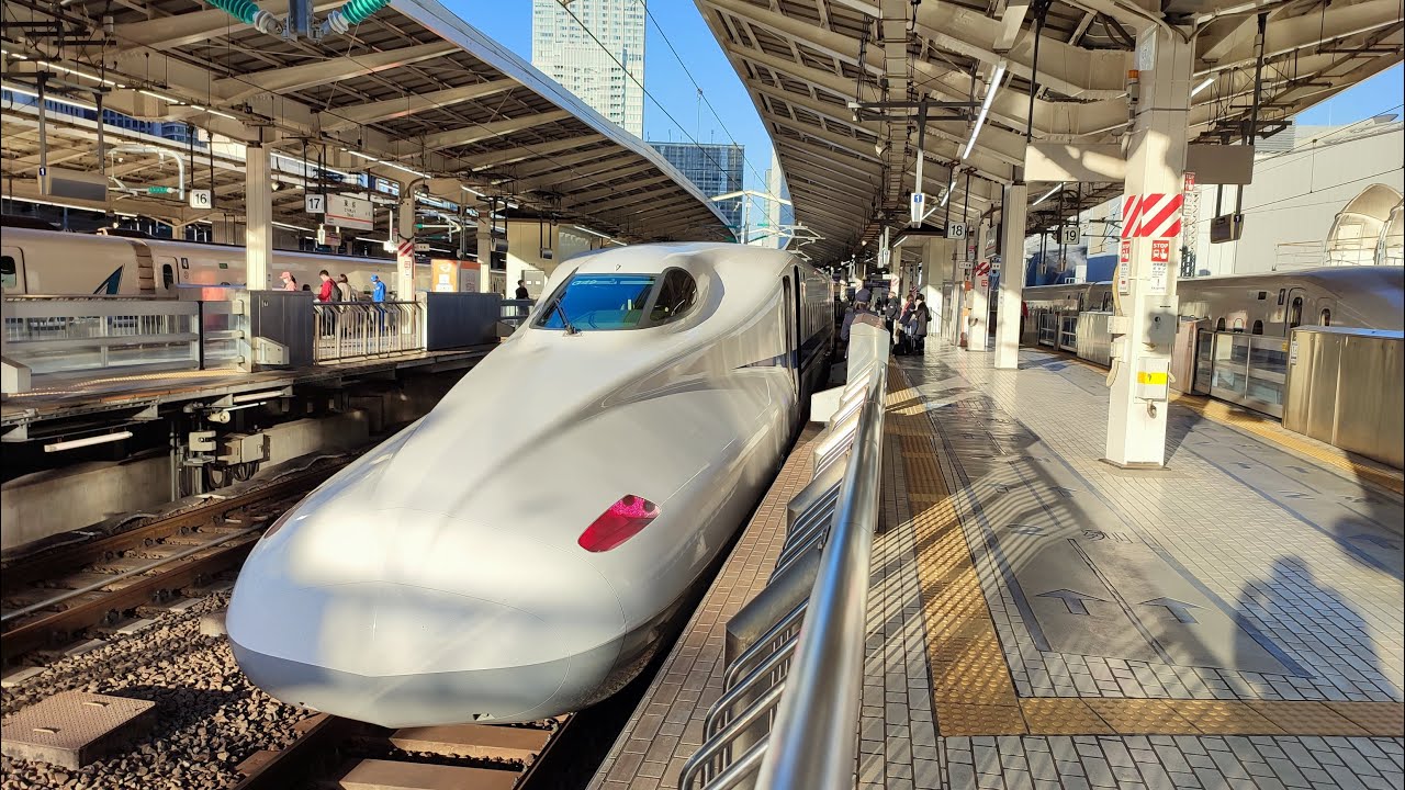新幹線車窓 名古屋 小田原 東京行き ひかり Youtube
