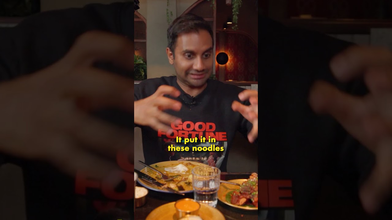 Aziz Ansari took us to his Favorite Indian Restaurant!