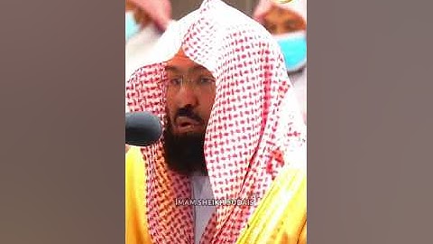 تلاوة مؤثرة للقلب❤لهجة مذهلة--الشيخ عبد الرحمن السديس--Imam Sheikh Sudais