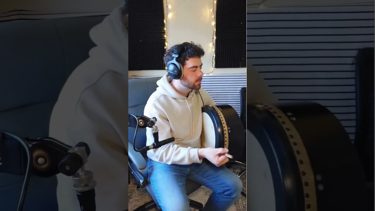 Bodhran and Harp - Reel - Miss Galvins By Michelle Mulcahy  