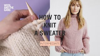 How To Knit: The Eden Sweater