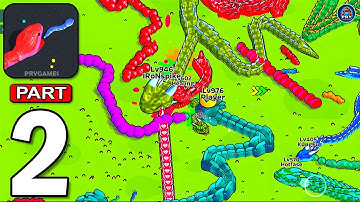 Snake Clash! - Gameplay Walkthrough Part 2 Snake Clash IO (Android, iOS)