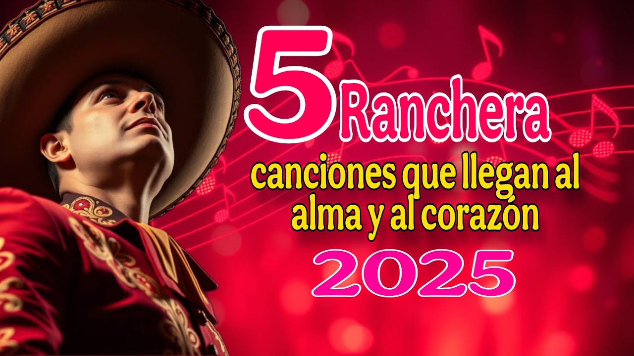 Una recopilación especial con lo mejor de la música ranchera romántica 2025