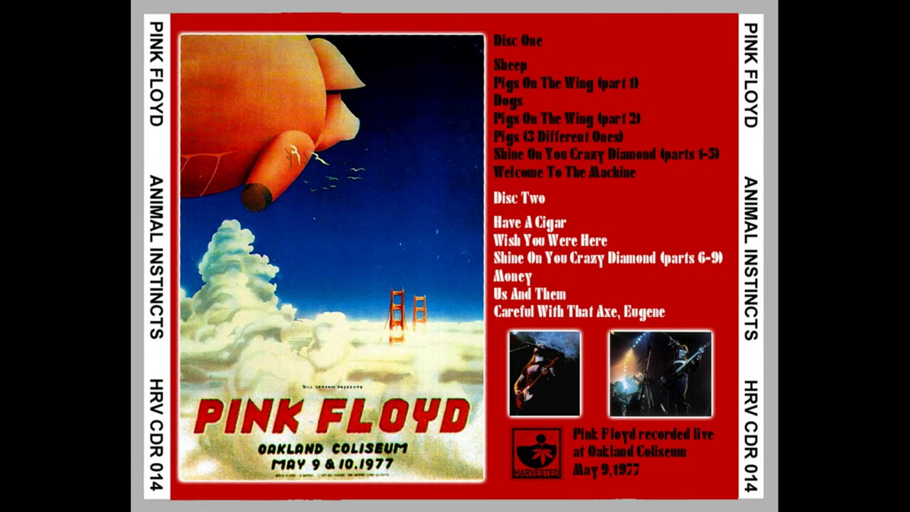 洋楽 Pink Floyd OAKLAND1977 2CD Pink Floyd – Oakland 1977 – 3 x CD (Limited Edition, Unofficial
