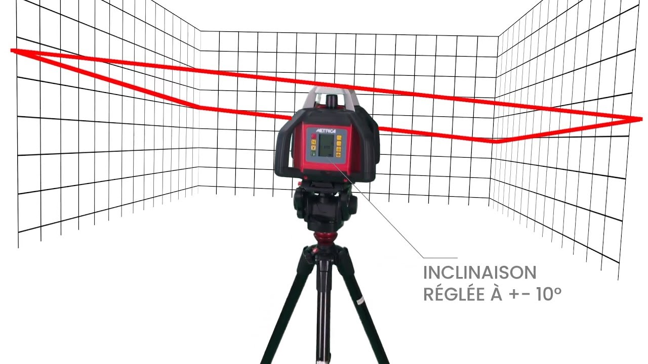 Niveau laser double pente rotatif - DUMATOS LOCATION