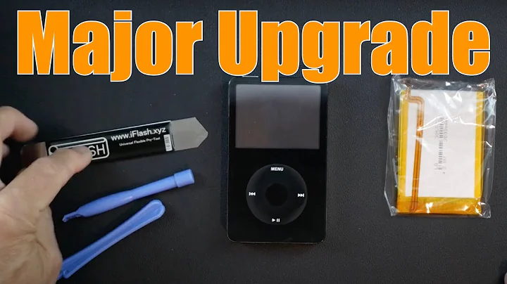 Ipod Video 60GB 3000mAh Battery Upgrade