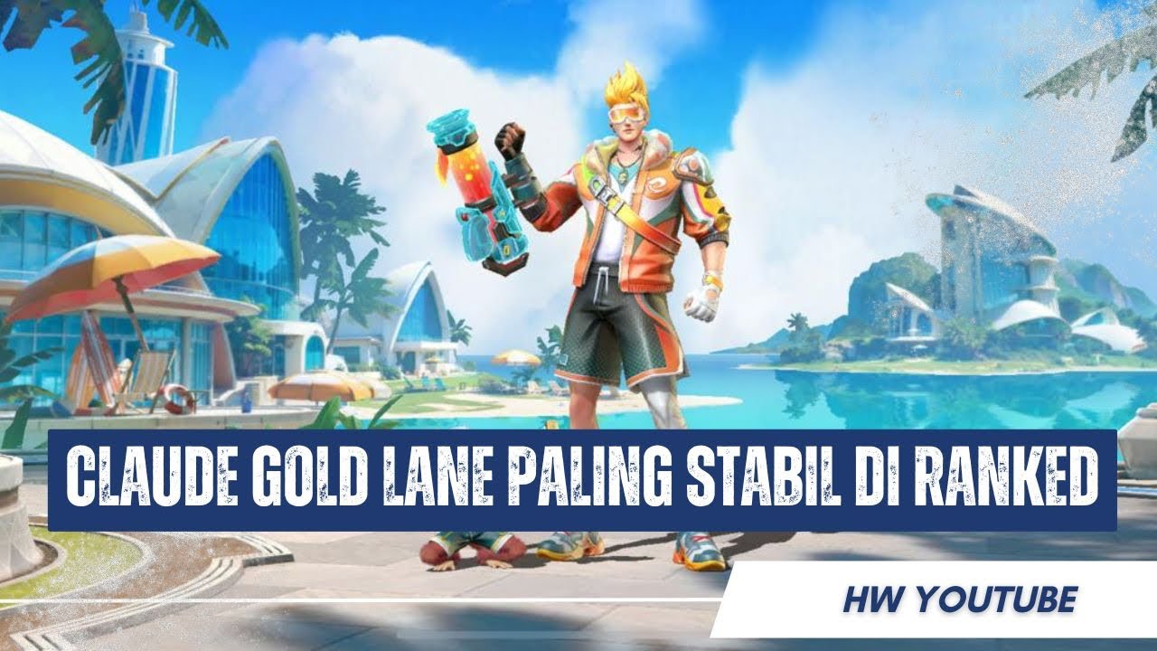 Claude Gold Lane Auto Jadi! Farming Cepat, Damage Gila #mobilelegends #mlbb #claude 