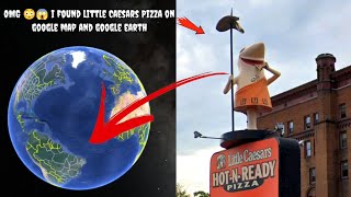 i found very little Caesars Pizza 🍕 on Google map and google earth #skgoogleearth #map #googleearth