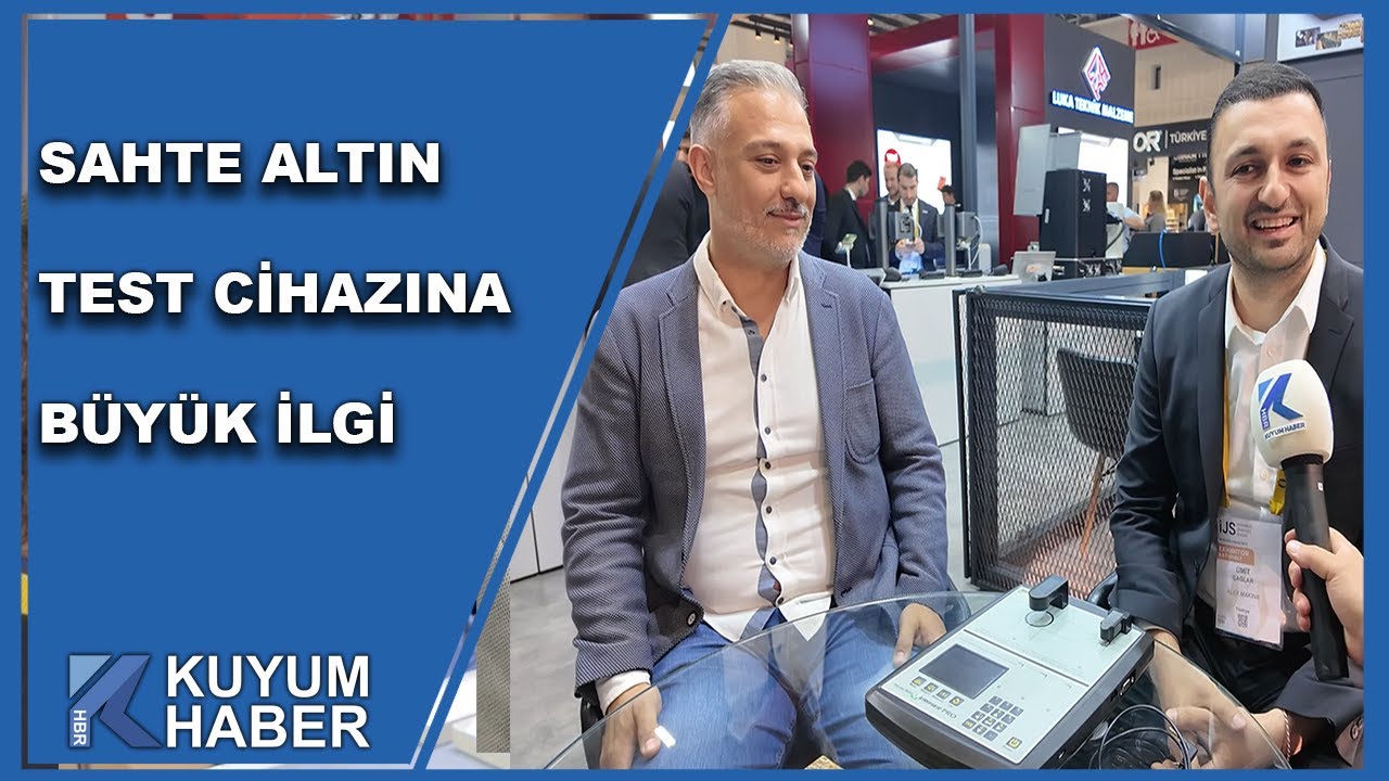Alex Makina Tarafından Getirilen Sahte Altın Test Cihazı'na İstanbul Jewelry Show'da Büyük İlgi